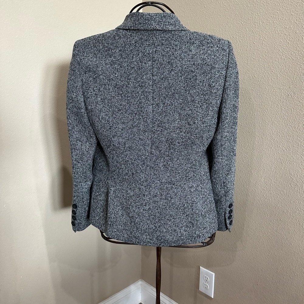 Sag Harbor black/white woven blazer(read description) - Picture 3 of 6